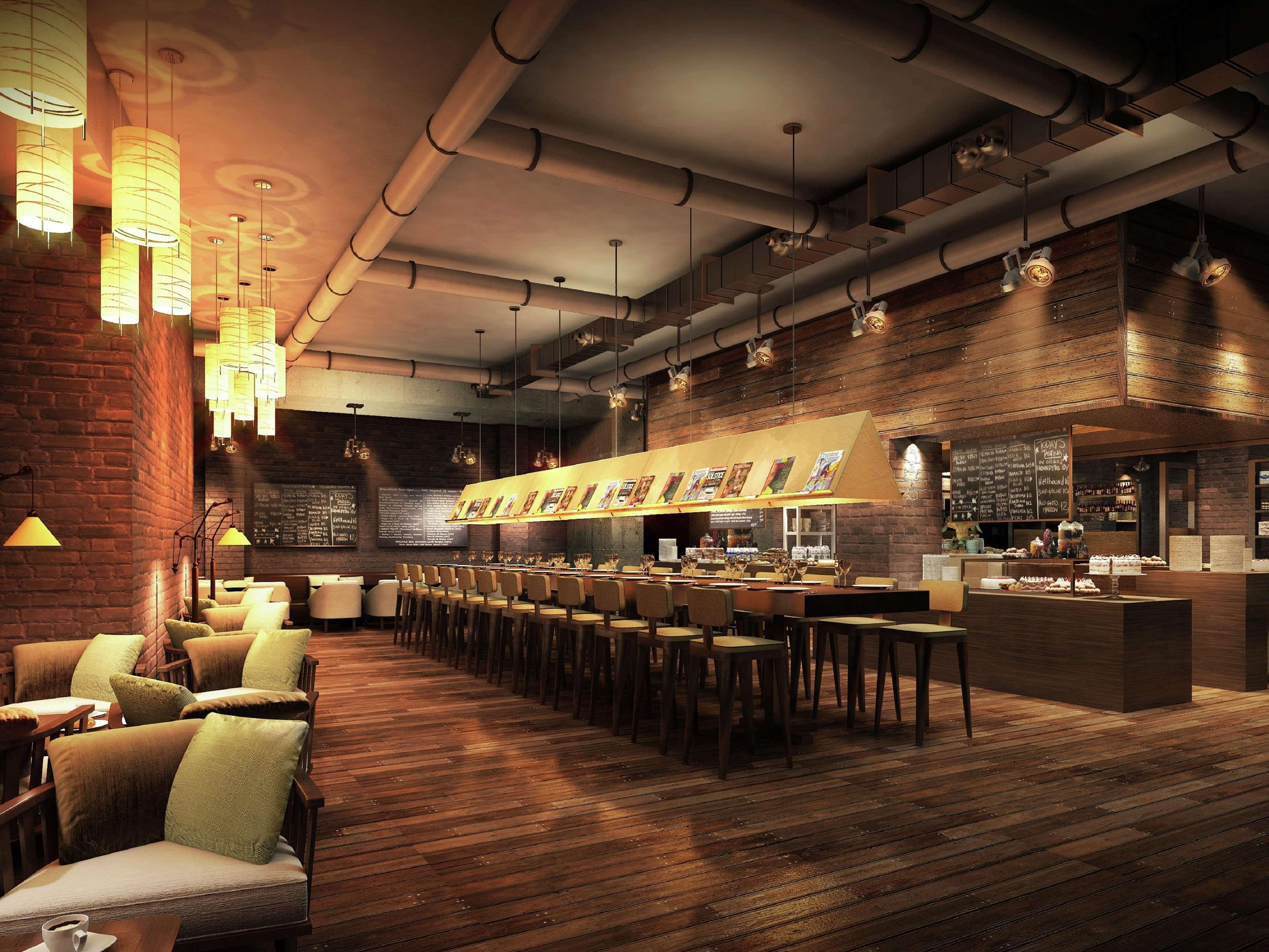 Doubletree By Hilton Doha - Al Sadd Hotel Exterior photo Interior of the restaurant